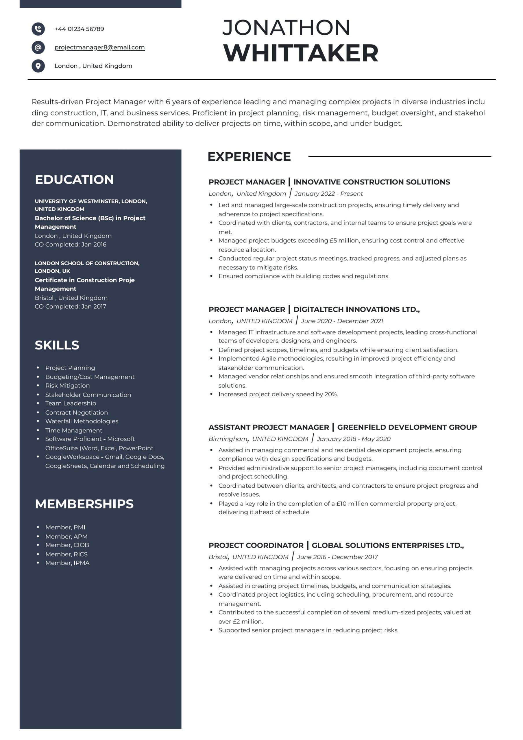 Project Manager